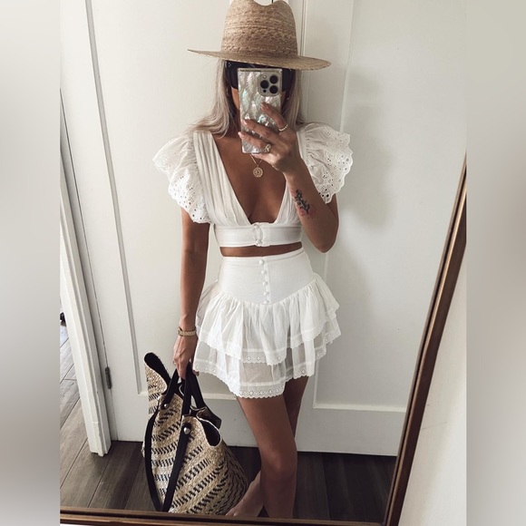 TULAROSA WHITE SET XXS - Picture 4 of 9